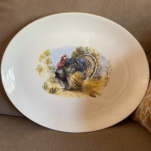 1950’s Rhythm Homer Laughlin turkey platter